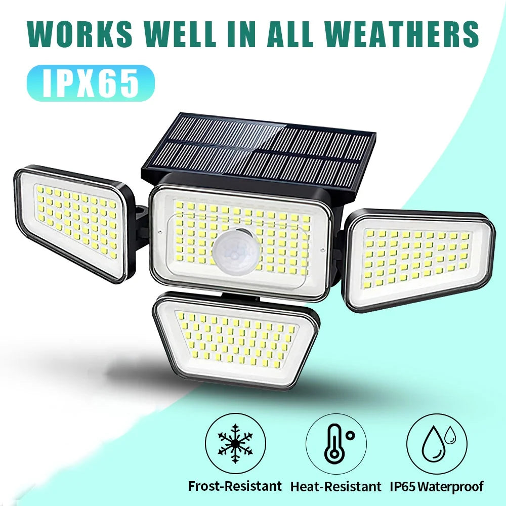 270 LED Solar Flood Light with Motion Sensor Q871
