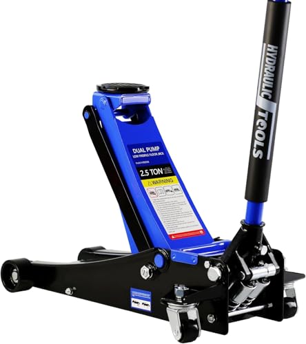 3 Ton Low Profile Floor Jack with Dual Pistons Quick Lift Pump M61039