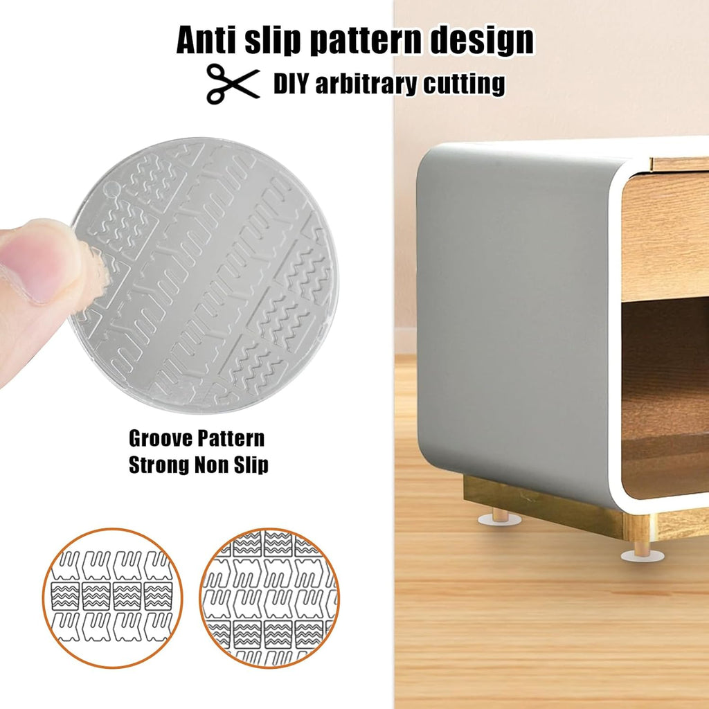 12 PCS Clear Non Slip Furniture Pads Q751083
