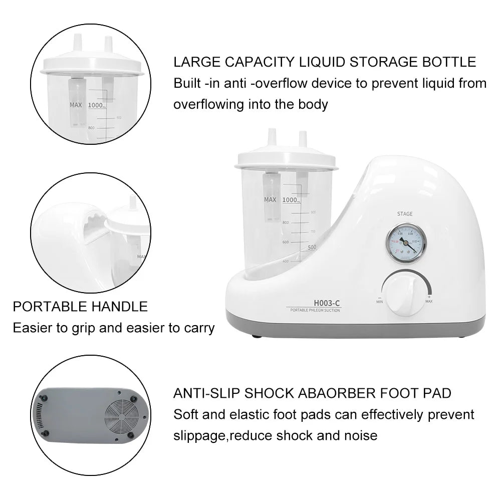 Portable Oil Free Vacuum Suction Unit K547