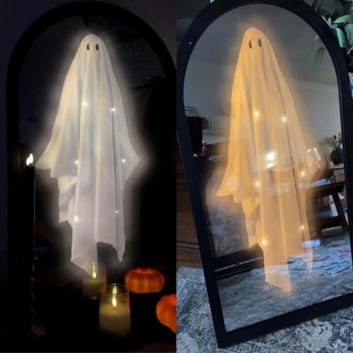 Halloween Hologram Ghost Mirror Decal F61006
