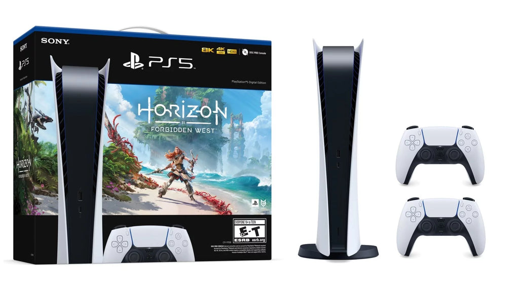 PlayStation 5 Digital Edition Bundle with Extra DualSense Controller V1828