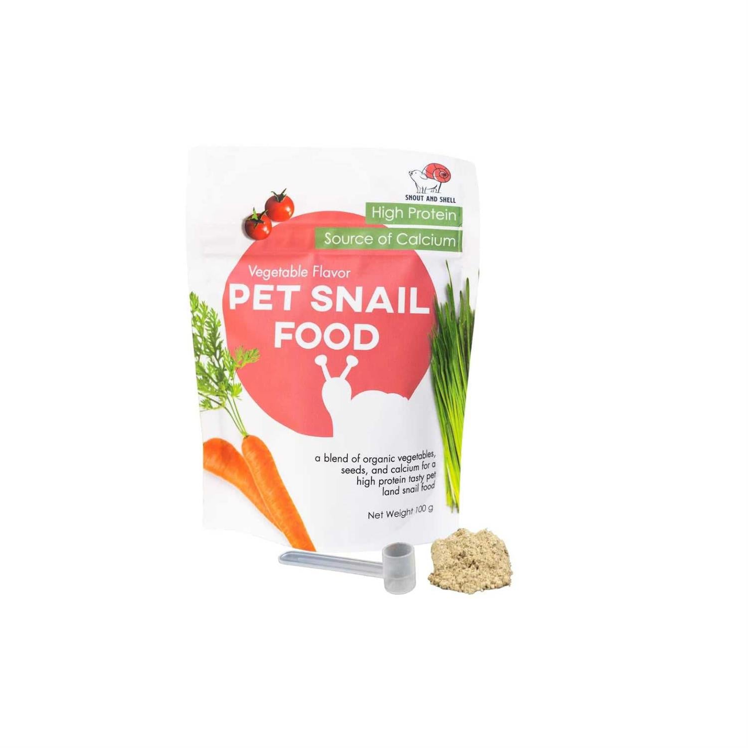 Vegetable Flavored Pet Land Snail Food E8465
