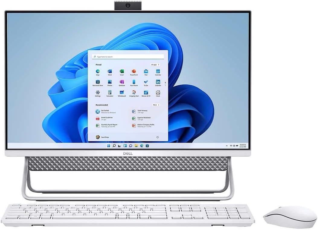 24" FHD Touchscreen All-in-One Desktop, 11th Gen Intel 4-Core i5-1135G7, 12GB DDR4 256GB SSD+1TB HDD, Win11 Home S847747