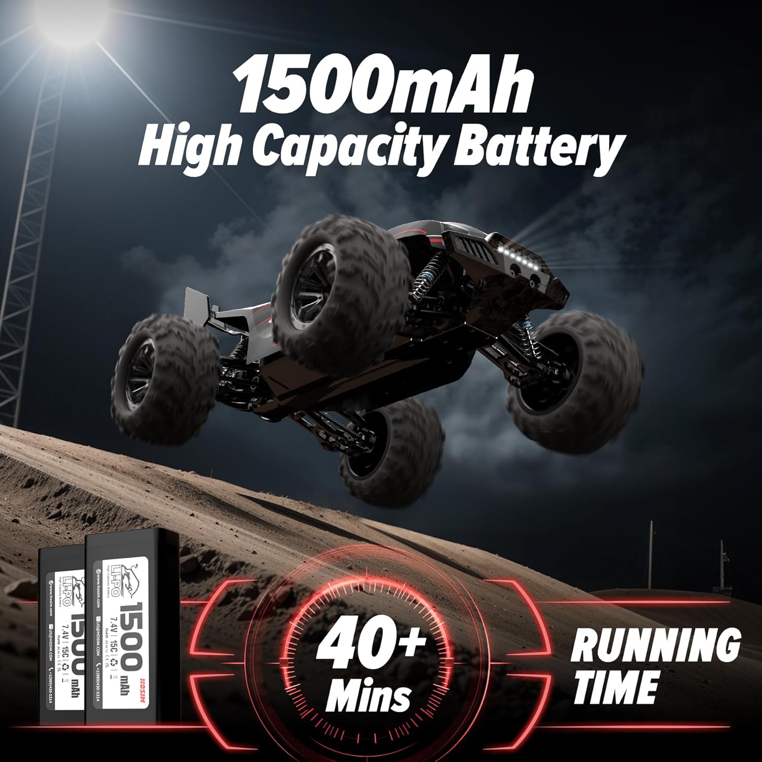 1:8 RC Car 80+KMH 1:10 RC Truck 48+ KMH U20276