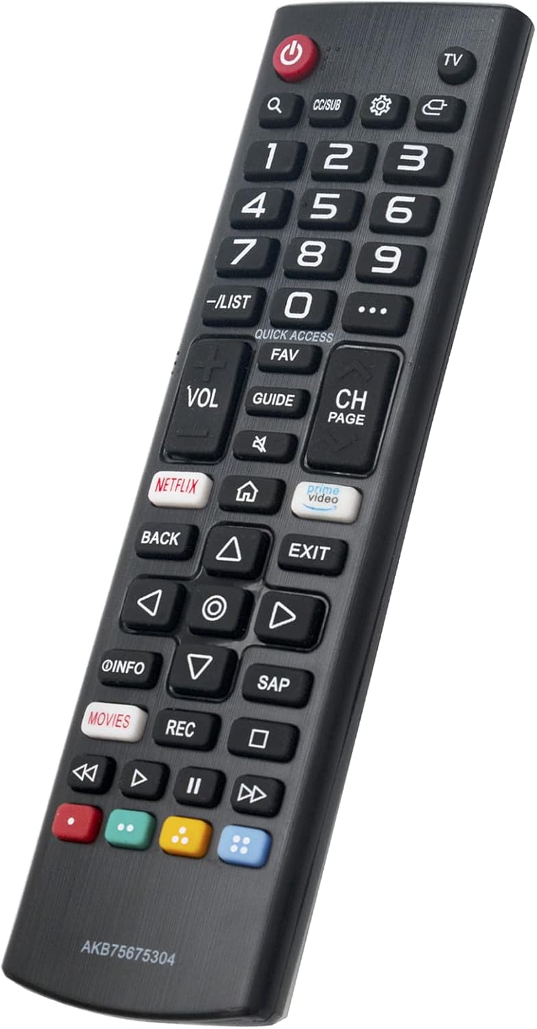 Replacement Remote Control for LG LED Smart TV O86650