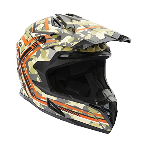Unisex-Adult Full Face Motocross Helmets A52540
