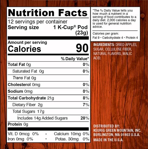 Hot Apple Cider K-Cup Pods Z83070