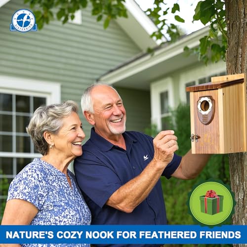 Wooden Hanging Bird House U471479