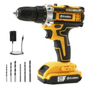 21v Cordless Drill Set with Battery & Charger C12641