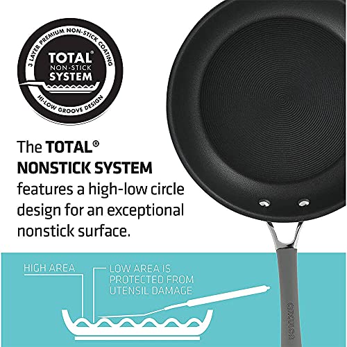 10 Piece Hard Anodized Nonstick Cookware Set B7722