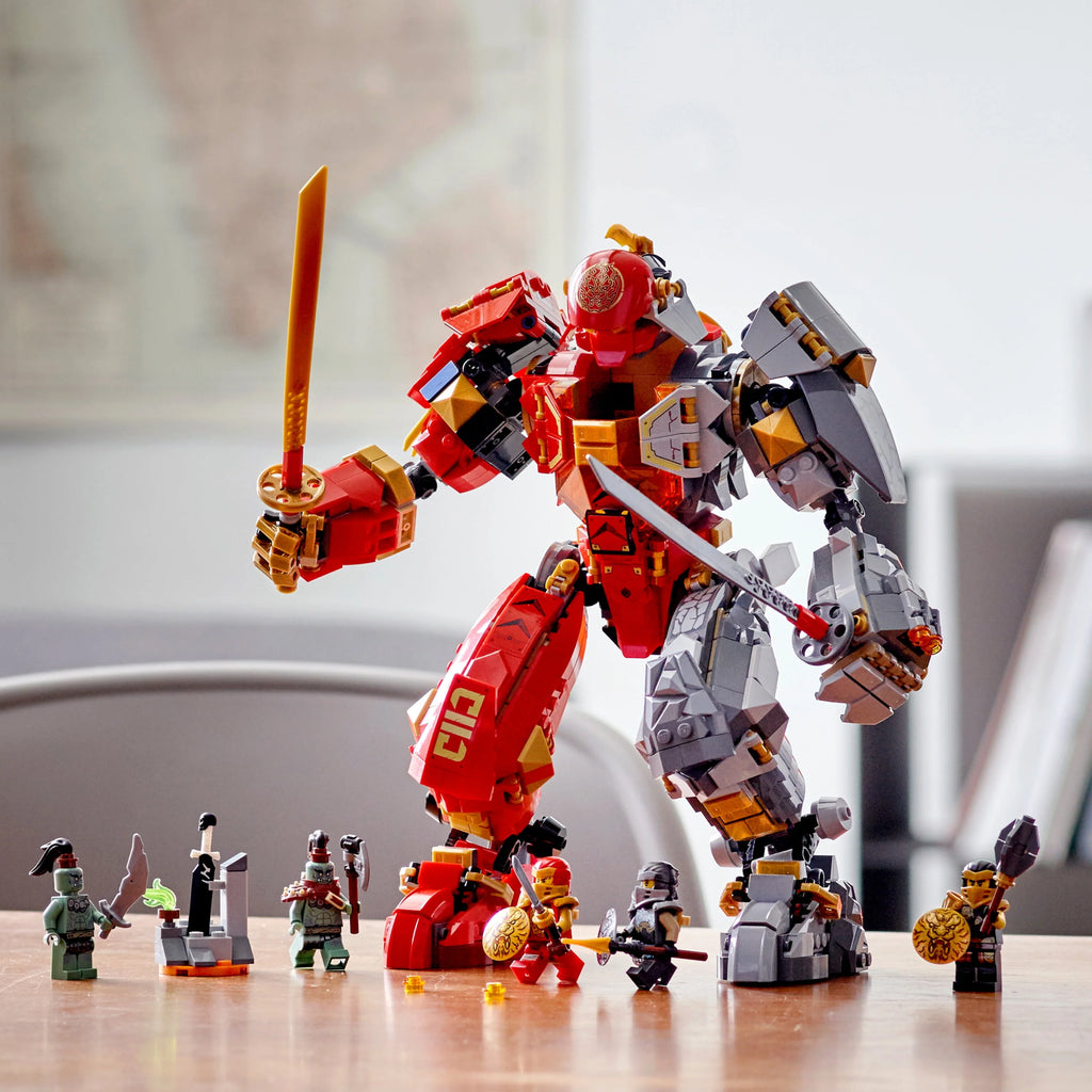 Fire Stone Mech Building Toy (968 Pieces) B72170