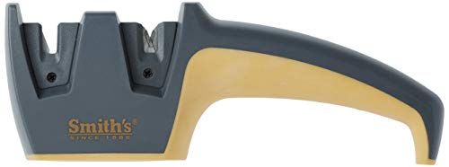 Grey Pull-Thru Knife Sharpener with Coarse & Fine Sharpeners W499278
