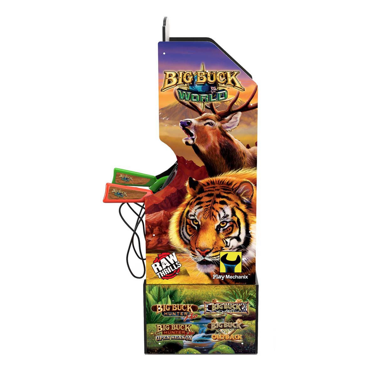 Big Buck Hunter Arcade Game with Riser X494771