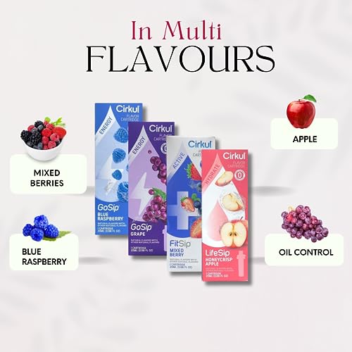 Pack Of 4 Mixed Berry Water Bottle Flavor Cartridges S776