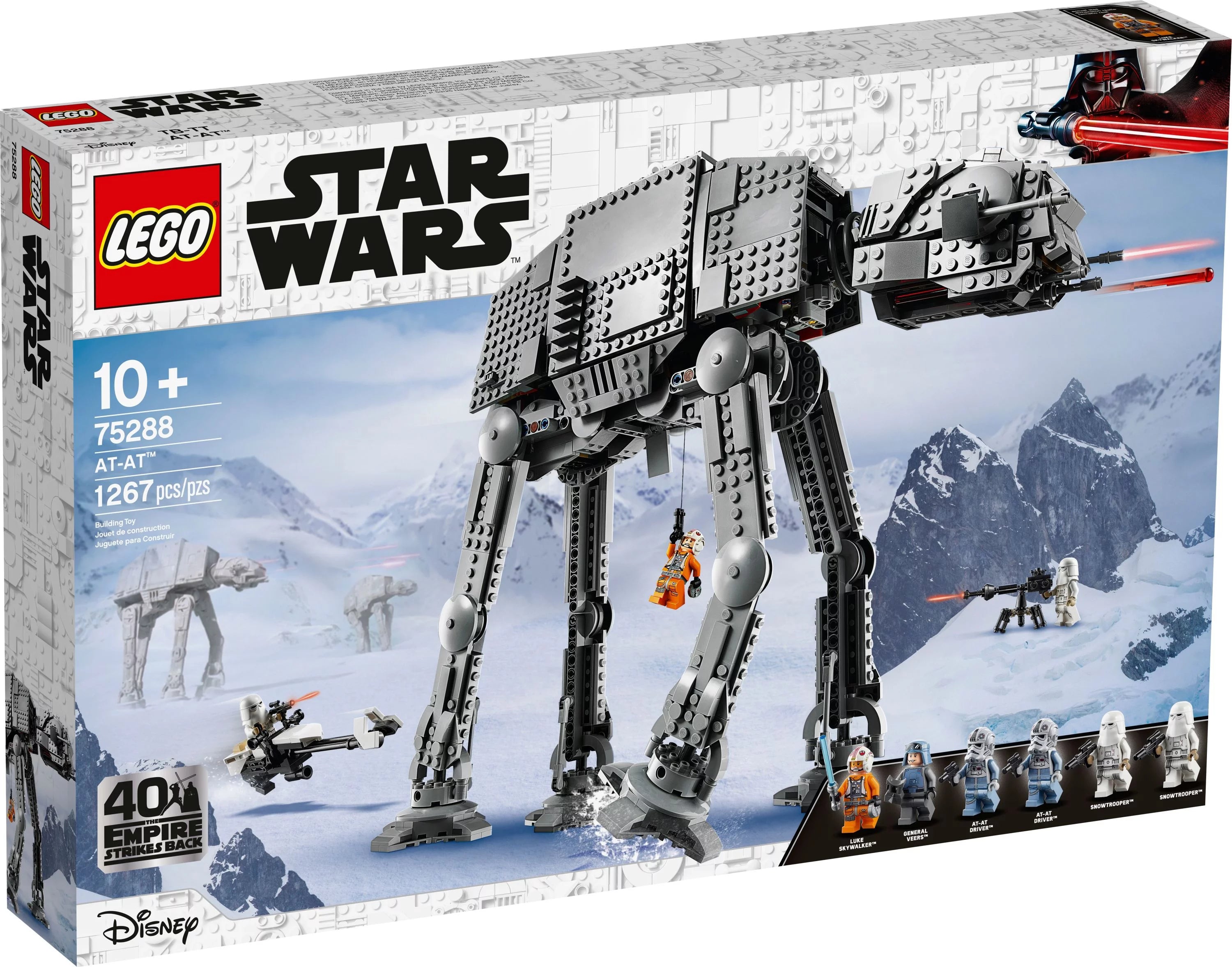 LEGO Star Wars AT-AT Walker Building Toy with 6 Minifigures S18061