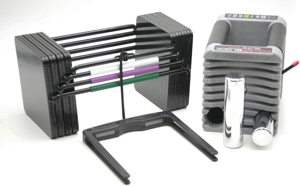 Adjustable Dumbbells, 5-50 lb., Steel B939991