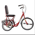 20 Inch Single Speed Adult Tricycle with Rear Shopping Basket V2719