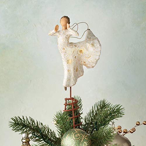 Sculpted Hand-Painted Tree Topper D567