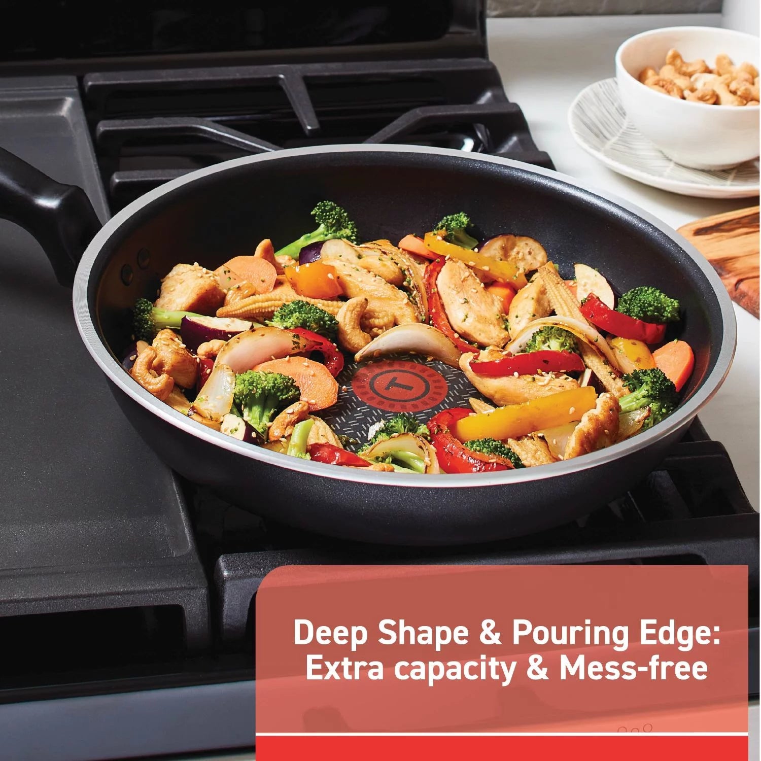 12 inch Black Nonstick Fry Pan J233