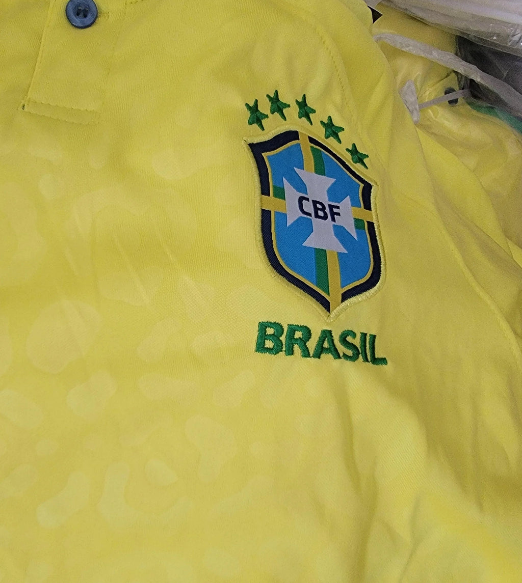 Brazil Neymar 10 Soccer Fan World Cup Jersey Shorts C86985