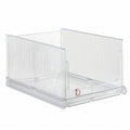 Clear Stackable Plastic Storage Bins L914121
