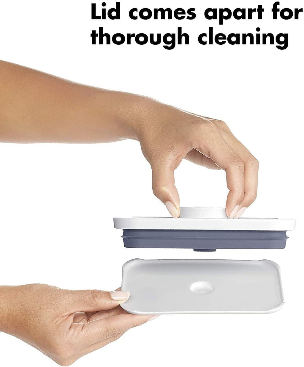 1.7 Qt Rectangle Airtight Food Storage Container Set of 4 P9961