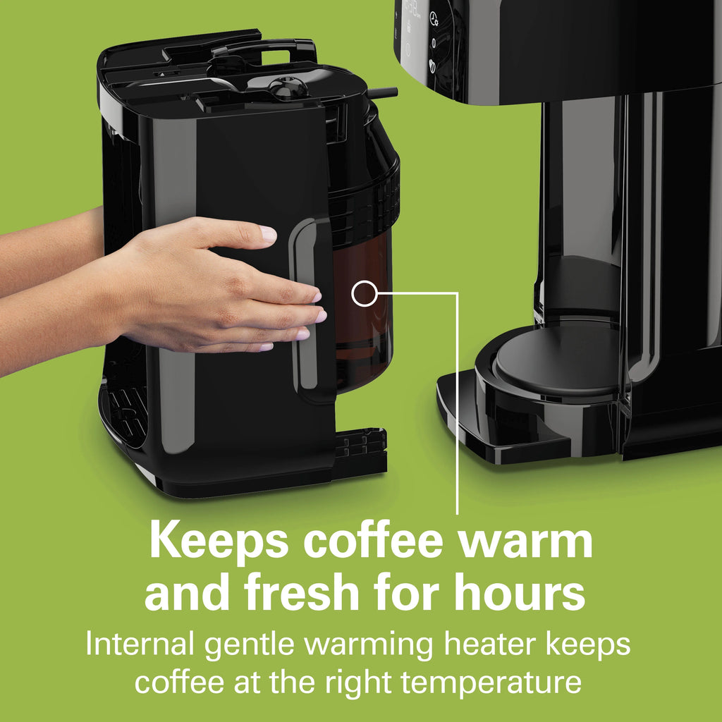 12 Cup Black Coffee Maker K873
