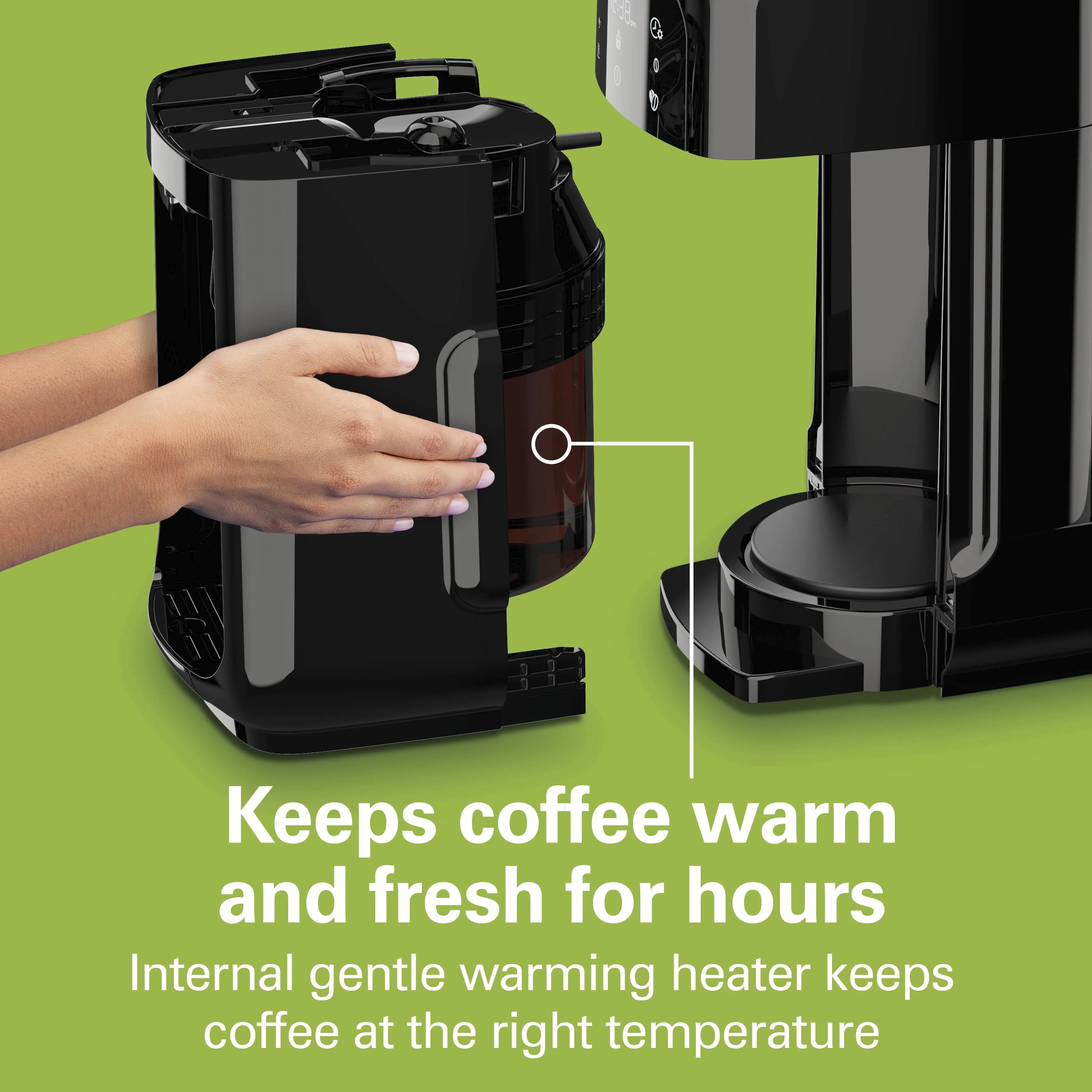 12 Cup Black Coffee Maker K873