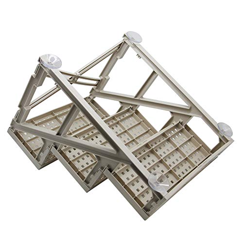 Non-Slip 3 Steps Foldable Plastic Pet Stairs with Washable Carpet W33120