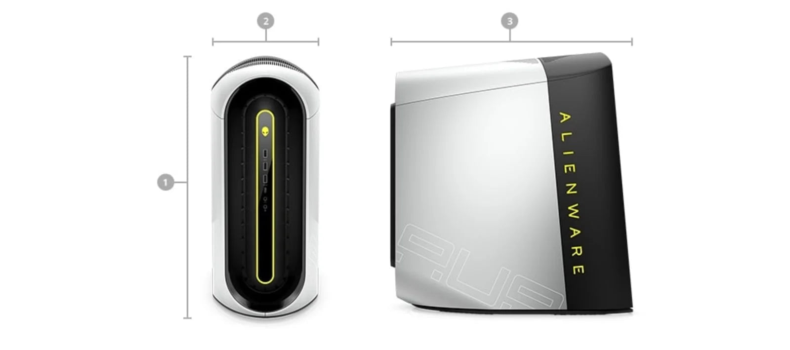 Restored Alienware Aurora R10 Gaming Desktop Core Ryzen 7 - 2TB HDD - 16GB RAM - RX 5600 6GB GDDR5 Z7800