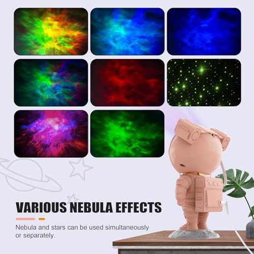 Astronaut Space Projector Starry Nebula Ceiling LED Lamp with Timer and Remote O8288