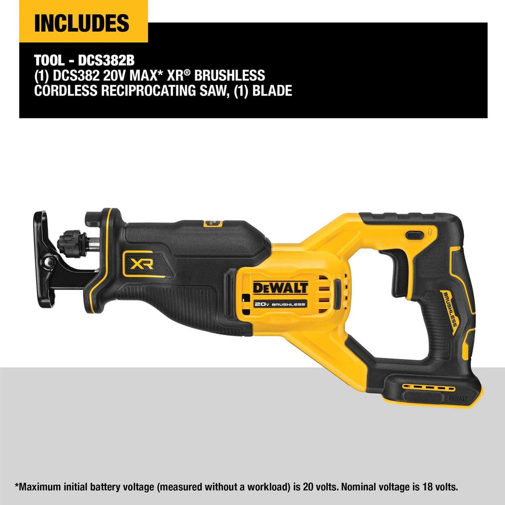 20V MAX XR Brushless Cordless Reciprocating Saw O1775