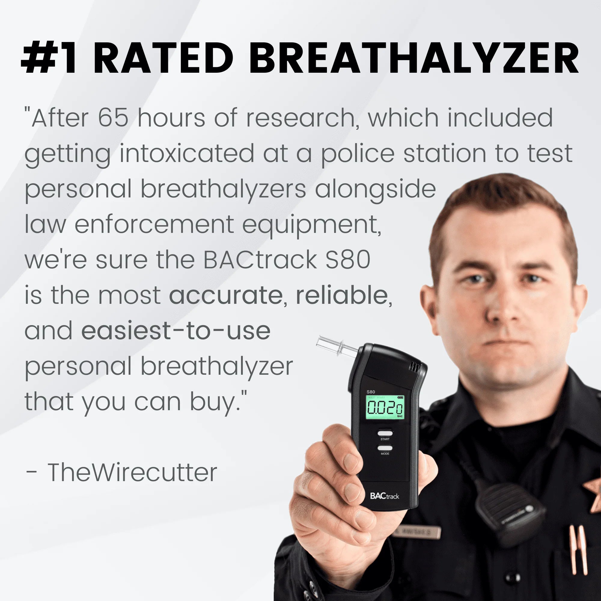 Portable Breath Alcohol Tester A84448