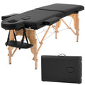 Portable Massage Table 28 inch Wide Height Adjustable Folding Spa Table with Non-Woven Bag L633503
