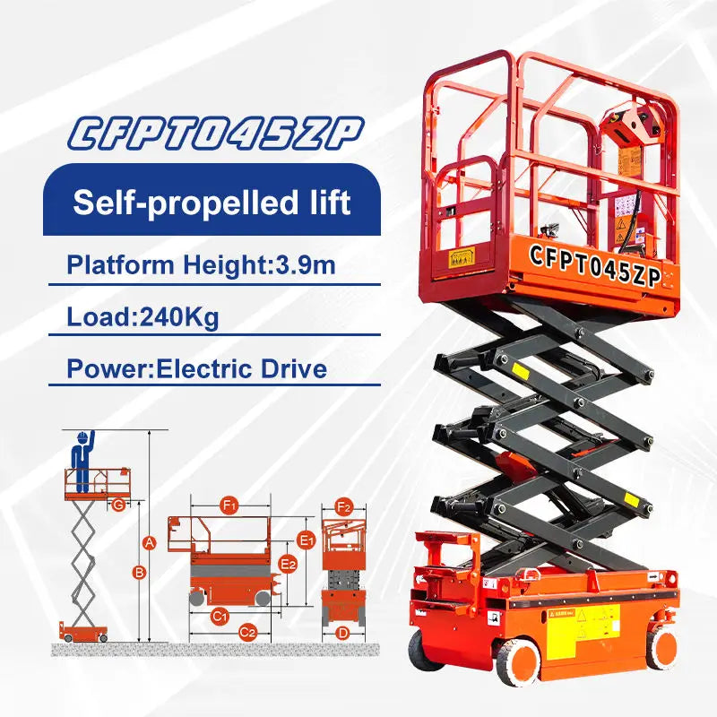 Electric Scaffolding Lift Hydraulic Mobile Scissor Lift I450968