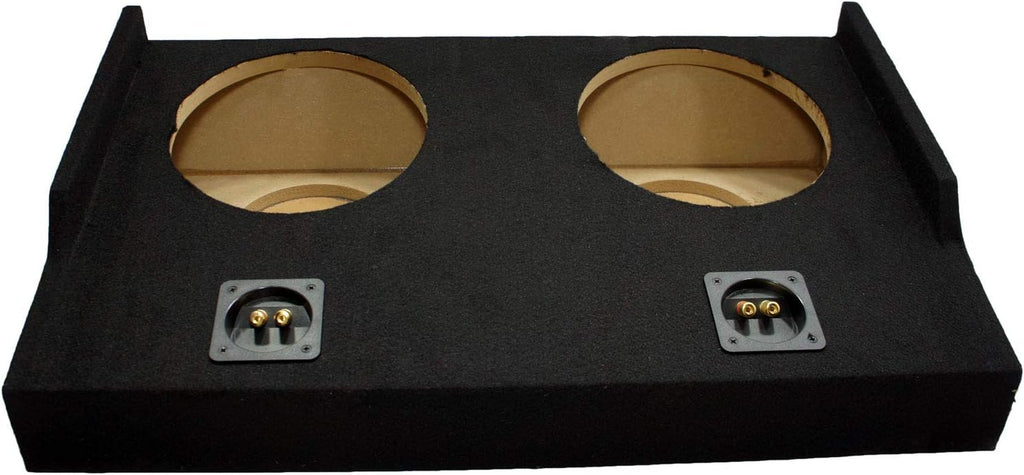 Dual 10" Sub Box Subwoofer Enclosure for Ford F-150 Super Cab EXT Truck Q6486