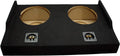 Dual 10" Sub Box Subwoofer Enclosure for Ford F-150 Super Cab EXT Truck Q6486