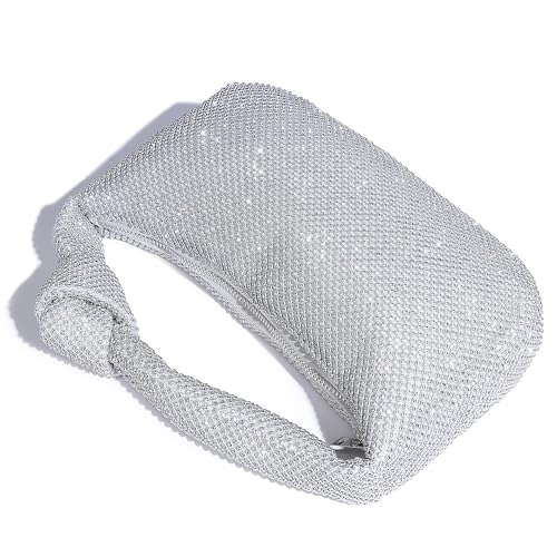 Knotted Rhinestone Evening Bags Small Purse H3958