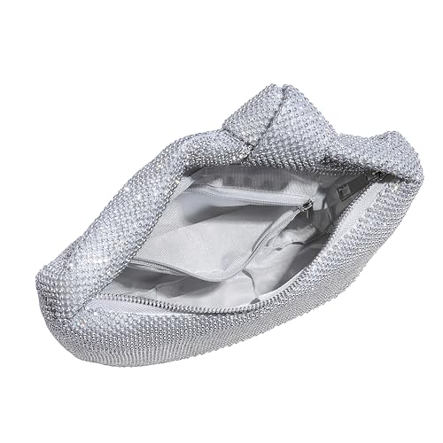 Knotted Rhinestone Evening Bags Small Purse H3958