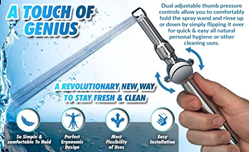 HandHeld Bidet Sprayer with Dual Pressure Controls P419