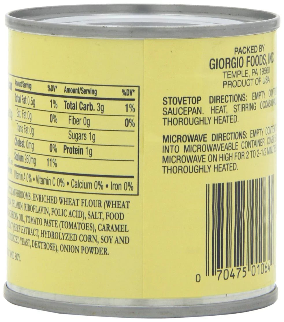 Fresh Mushroom Steak Sauce, 6-Ounce (Pack of 12) G20075