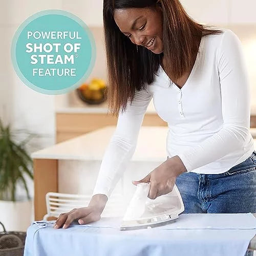 1200 Watt Anti-Drip Non-Stick Steam Iron S636773