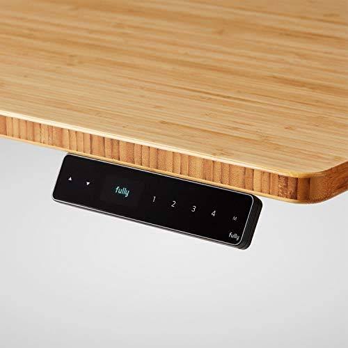 Bamboo Top Electric Adjustable Height Standing Desk H72634