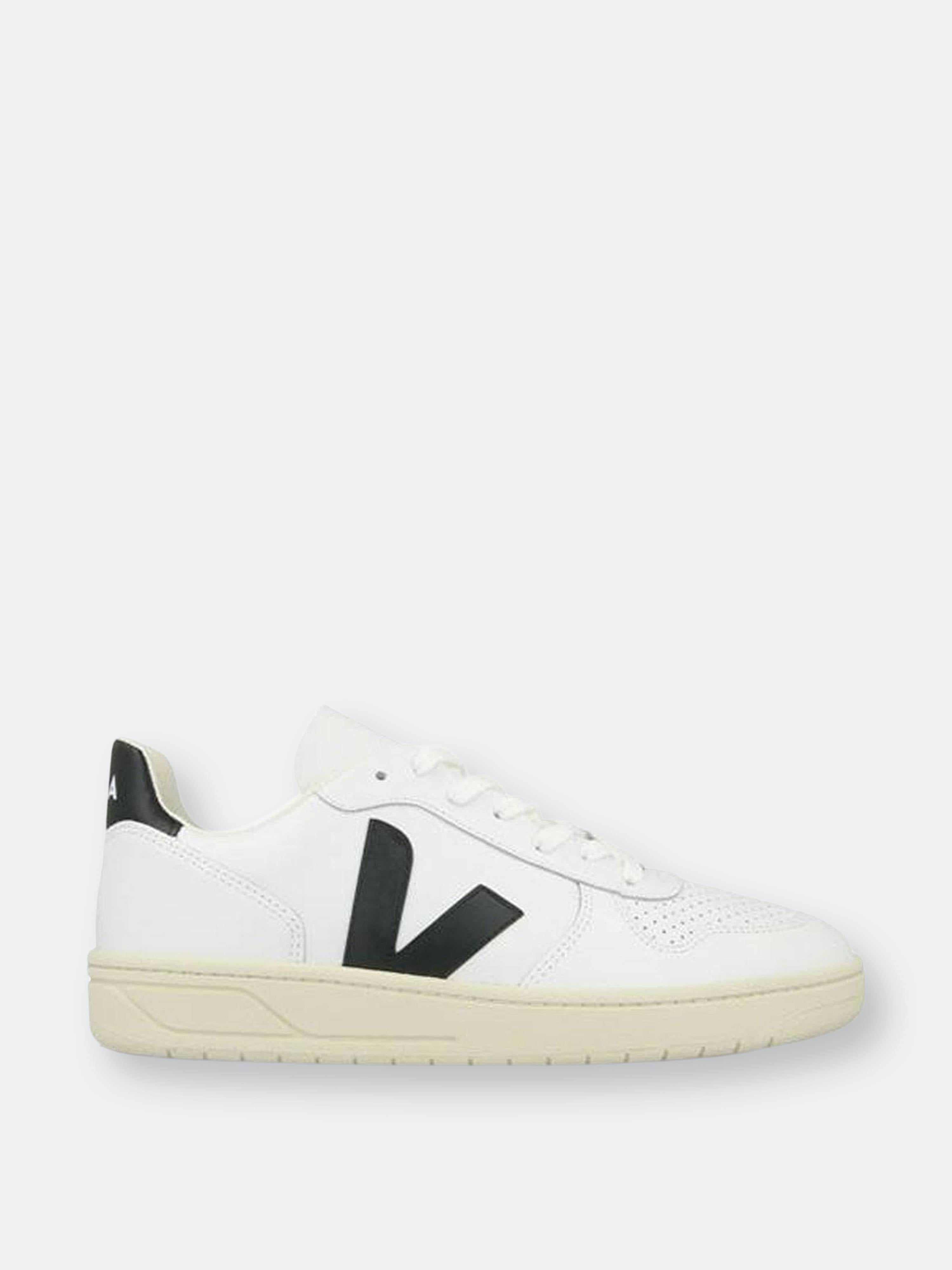 White Leather Sneakers R23408