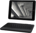 Black Rugged Book Detachable Case and Magnetic-Hinged Keyboard for iPad Air, iPad Air 2, & iPad 9.7 inch Q58910
