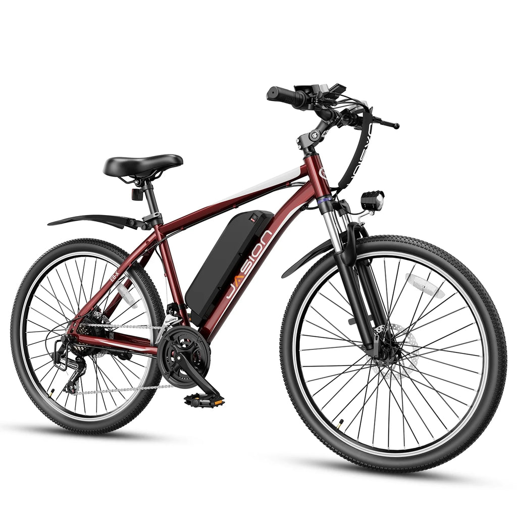 26 Electric Bike with 500W Brushless Motor, 36V 12.5Ah Removable Battery, 21 Speed Gear, Front Fork Suspension E163