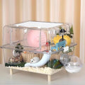 Transparent Acrylic Small Animal Cage D58660