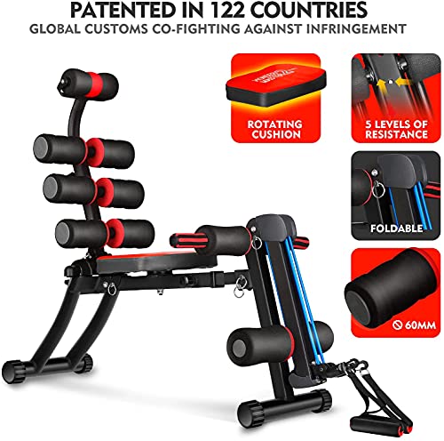 22 in 1 Foldable Adjustable Abdominal Workout Equipment M8961