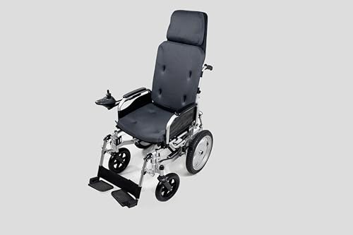 Reclining Foldable Electric Wheelchair (Black) D231